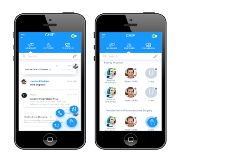 CHIP | HIPPA-complaint Healthcare Communications App screenshot 1